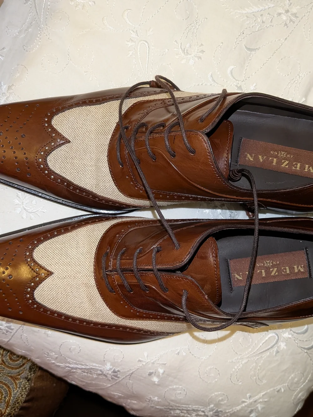 Mezlan Two Toned Men's Shoes